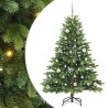 Sapin de Noël artificiel avec 150 LED Vert 150 cm PE et PVC 543948543948