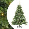 Sapin de Noël artificiel avec 150 LED Vert 150 cm PE et PVC 543950543950