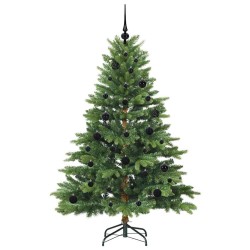 Sapin de Noël artificiel avec 150 LED Vert 150 cm PE et PVC 543951543951