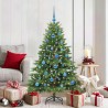 Sapin de Noël artificiel avec 150 LED Vert 150 cm PE et PVC 543953543953