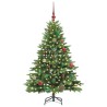 Sapin de Noël artificiel avec 150 LED Vert 150 cm PE et PVC 543954543954