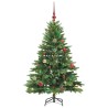 Sapin de Noël artificiel avec 150 LED Vert 150 cm PE et PVC 543954543954
