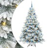 Sapin de Noël artificiel avec 300 LED Blanc 180 cm PE et PVC 543958543958