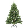 Sapin de Noël artificiel avec 150 LED Vert 150 cm PE et PVC 543959543959