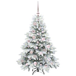 Sapin de Noël artificiel avec 150 LED Blanc 120 cm PE et PVC 543960543960
