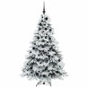 Sapin de Noël artificiel avec 300 LED Blanc 180 cm PE et PVC 543968543968