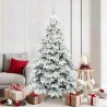 Sapin de Noël artificiel avec 300 LED Blanc 180 cm PE et PVC 543970543970