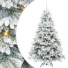 Sapin de Noël artificiel avec 300 LED Blanc 180 cm PE et PVC 543971543971