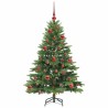 Sapin de Noël artificiel avec 150 LED Vert 150 cm PE et PVC 543972543972