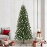Sapin de Noël artificiel avec 300 LED Vert 240 cm PE et PVC 543974543974