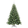 Sapin de Noël artificiel avec 300 LED Vert 180 cm PE et PVC 543975543975