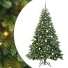 Sapin de Noël artificiel avec 300 LED Vert 210 cm PE et PVC 543978543978