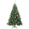 Sapin de Noël artificiel avec 300 LED Vert 210 cm PE et PVC 543978543978