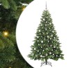 Sapin de Noël artificiel avec 300 LED Vert 180 cm PE et PVC 543979543979