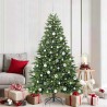 Sapin de Noël artificiel avec 300 LED Vert 180 cm PE et PVC 543980543980