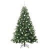 Sapin de Noël artificiel avec 300 LED Vert 180 cm PE et PVC 543980543980