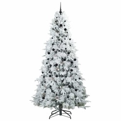 Sapin de Noël Artificiel à Branches Articulées Blanc 240 cm 543981543981