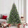 Sapin de Noël artificiel avec 300 LED Vert 180 cm PE et PVC 543982543982