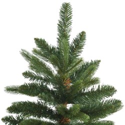Sapin de Noël artificiel avec 300 LED Vert 210 cm PE et PVC 543984543984