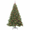 Sapin de Noël artificiel avec 300 LED Vert 180 cm PE et PVC 543985543985