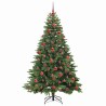 Sapin de Noël artificiel avec 300 LED Vert 180 cm PE et PVC 543985543985