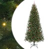 Sapin de Noël artificiel avec 300 LED Vert 240 cm PE et PVC 543986543986