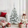 Sapin de Noël artificiel avec 150 LED Blanc 120 cm PE et PVC 543987543987