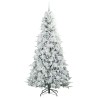 Sapin de Noël Artificiel à Branches Articulées Blanc 240 cm 543991543991