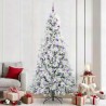 Sapin de Noël Artificiel à Branches Articulées Blanc 240 cm 543992543992