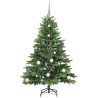 Sapin de Noël artificiel avec 150 LED Vert 150 cm PE et PVC 543994543994