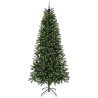Sapin de Noël artificiel avec 300 LED Vert 240 cm PE et PVC 543995543995