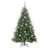 Sapin de Noël artificiel avec 300 LED Vert 180 cm PE et PVC 543996543996