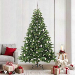 Sapin de Noël artificiel avec 300 LED Vert 210 cm PE et PVC 543998543998