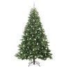 Sapin de Noël artificiel avec 300 LED Vert 210 cm PE et PVC 543998543998