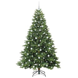 Sapin de Noël artificiel avec 300 LED Vert 210 cm PE et PVC 543999543999