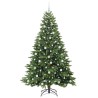 Sapin de Noël artificiel avec 300 LED Vert 210 cm PE et PVC 543999543999