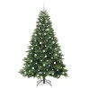 Sapin de Noël artificiel avec 300 LED Vert 210 cm PE et PVC 543999543999