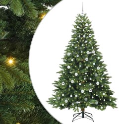 Sapin de Noël artificiel avec 300 LED Vert 210 cm PE et PVC 544000544000