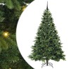 Sapin de Noël artificiel avec 300 LED Vert 210 cm PE et PVC 544001544001
