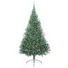 Sapin de Noël artificiel pré-éclairé Vert 210 cm PVC 544002544002