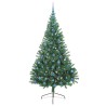 Sapin de Noël artificiel pré-éclairé Vert 210 cm PVC 544002544002