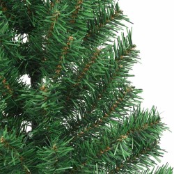 Sapin de Noël artificiel pré-éclairé Vert 240 cm PVC 544003544003
