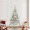 Sapin de Noël artificiel pré-éclairé Argent 240 cm PET 544013544013