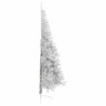 Sapin de Noël artificiel pré-éclairé Argent 240 cm PET 544013544013