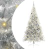 Sapin de Noël artificiel pré-éclairé Argent 240 cm PET 544014544014