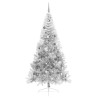 Sapin de Noël artificiel pré-éclairé Argent 240 cm PET 544014544014