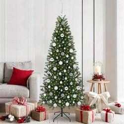 Sapin de Noël artificiel avec 300 LED Vert 180 cm PE et PVC 544017544017