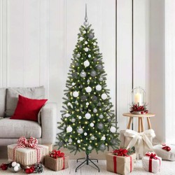 Sapin de Noël artificiel avec 300 LED Vert 180 cm PE et PVC 544020544020