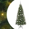 Sapin de Noël artificiel avec 300 LED Vert 180 cm PE et PVC 544020544020