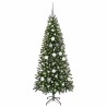 Sapin de Noël artificiel avec 300 LED Vert 180 cm PE et PVC 544020544020